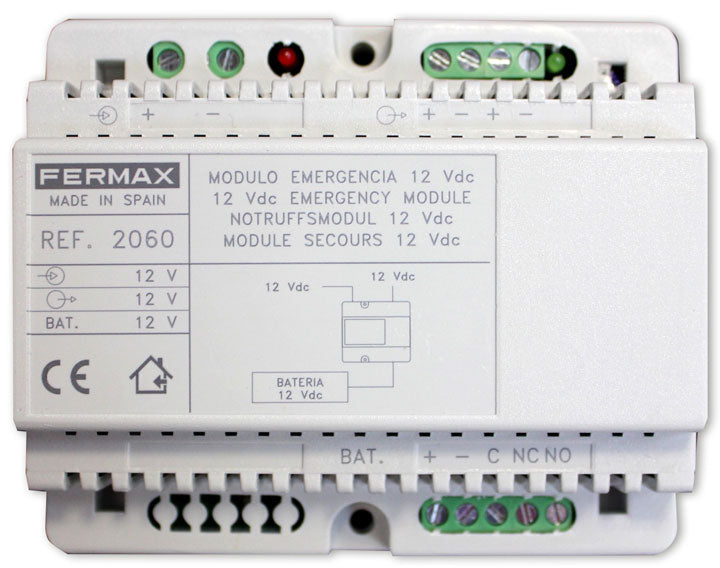 Modulo Bateria Emergencia 12VDC FERMAX