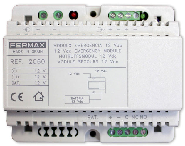 Modulo Bateria Emergencia 12VDC FERMAX