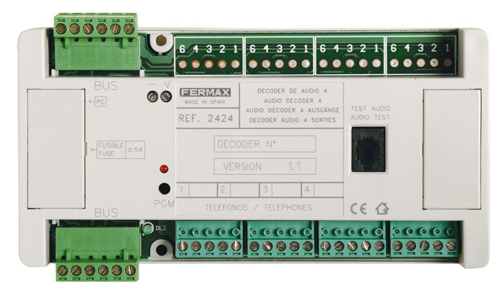 Decoder Audio MDS 4 Salidas FERMAX