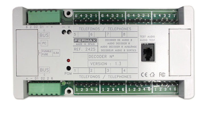 Decoder Audio MDS 8 Salidas FERMAX