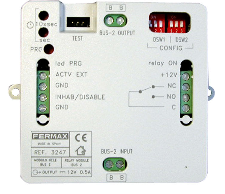 Modulo Rele BUS2 FERMAX