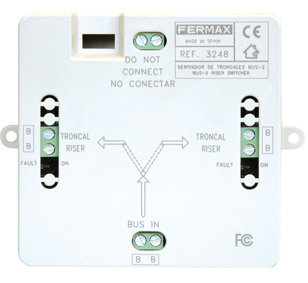 Derivador 2 Troncales BUS2 FERMAX