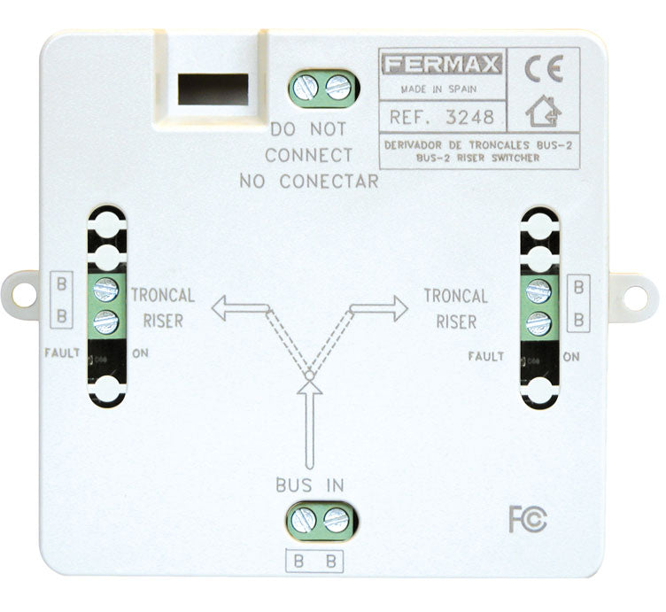 Derivador 2 Troncales BUS2 FERMAX