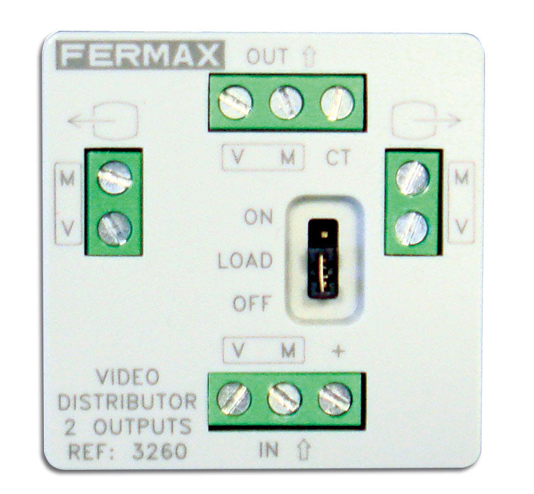 Distribuidor Mini Video 2S FERMAX