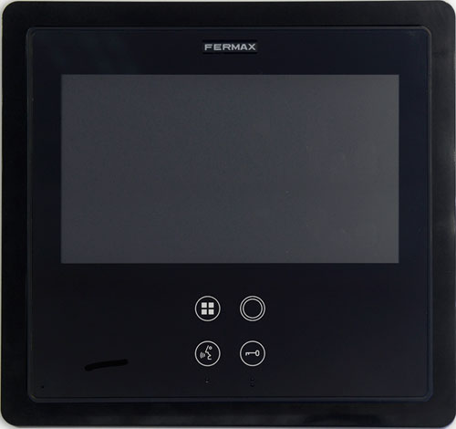 Marco Embellecedor Smile 7" Negro FERMAX
