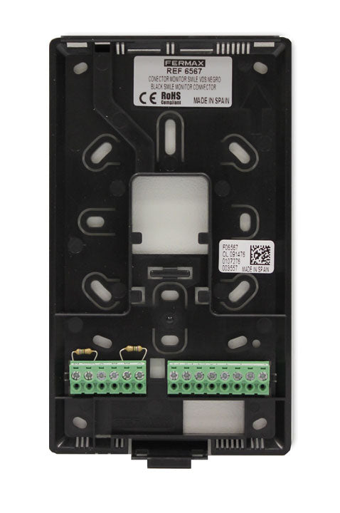 Conector Monitor Smile VDS Negro FERMAX
