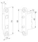 Contactos 2C Puerta (doble) FERMAX