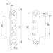 Contactos 3C Puerta (triple) FERMAX