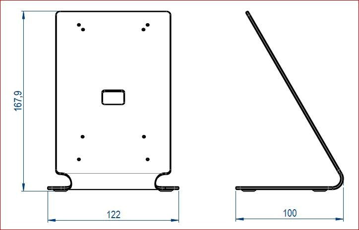 Soporte Sobremesa Monitor Veo FERMAX