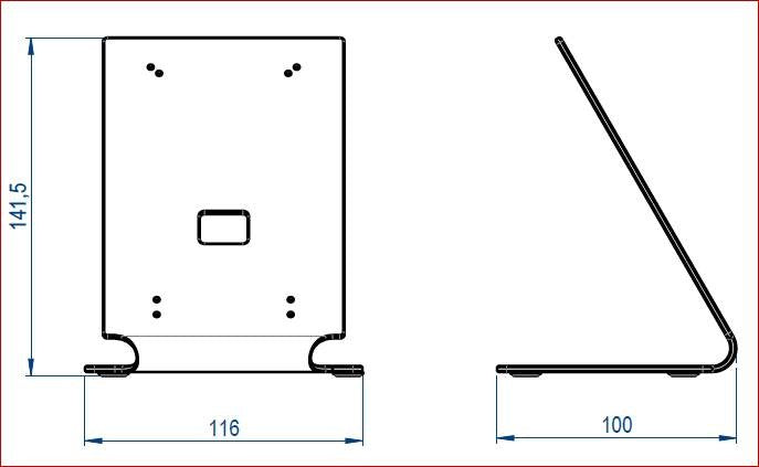 Soporte Sobremesa Monitor Veo-xs/veo-xl FERMAX