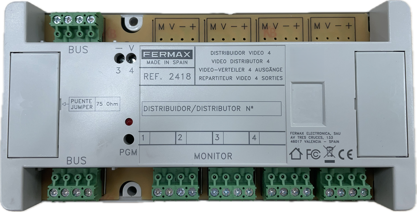 Distribuidor Video MDS 4 Salidas FERMAX