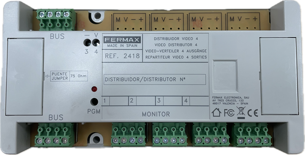 Distribuidor Video MDS 4 Salidas FERMAX