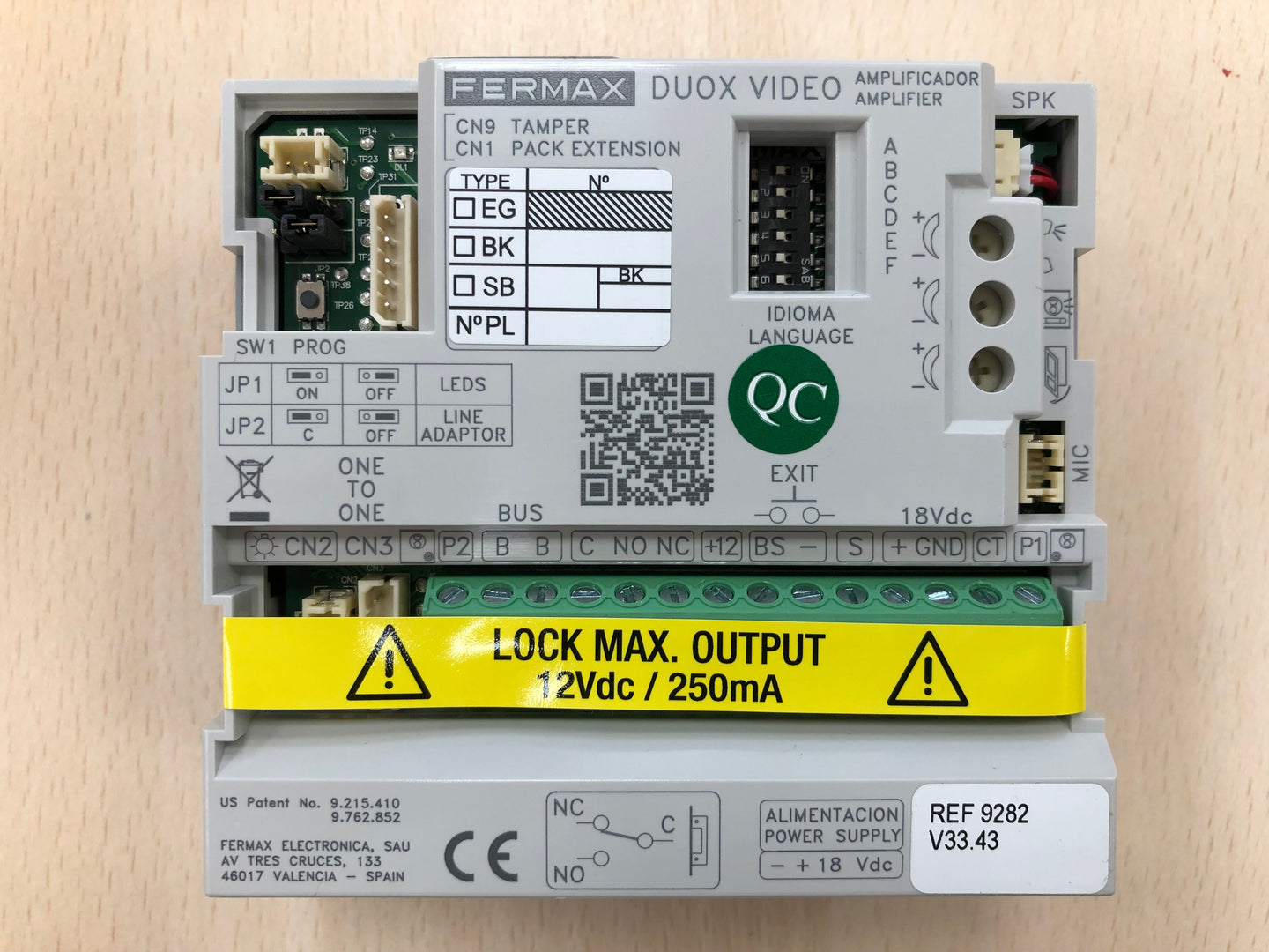 Amp. Vid. DUOX Marine Puls. V3.0/18V FERMAX