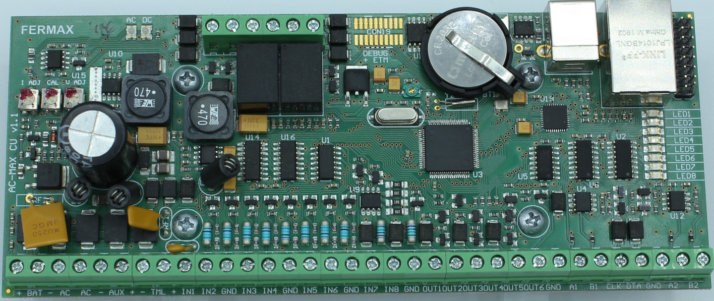 Ac-max Kit Circuito Controlador 2PUERTAS FERMAX
