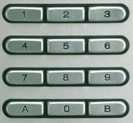 Modulo Teclado MDS Digital City Classic FERMAX