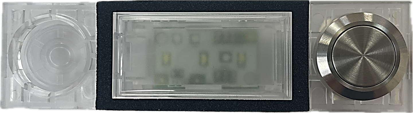 Pulsador Marine C/tarjetero V2 FERMAX