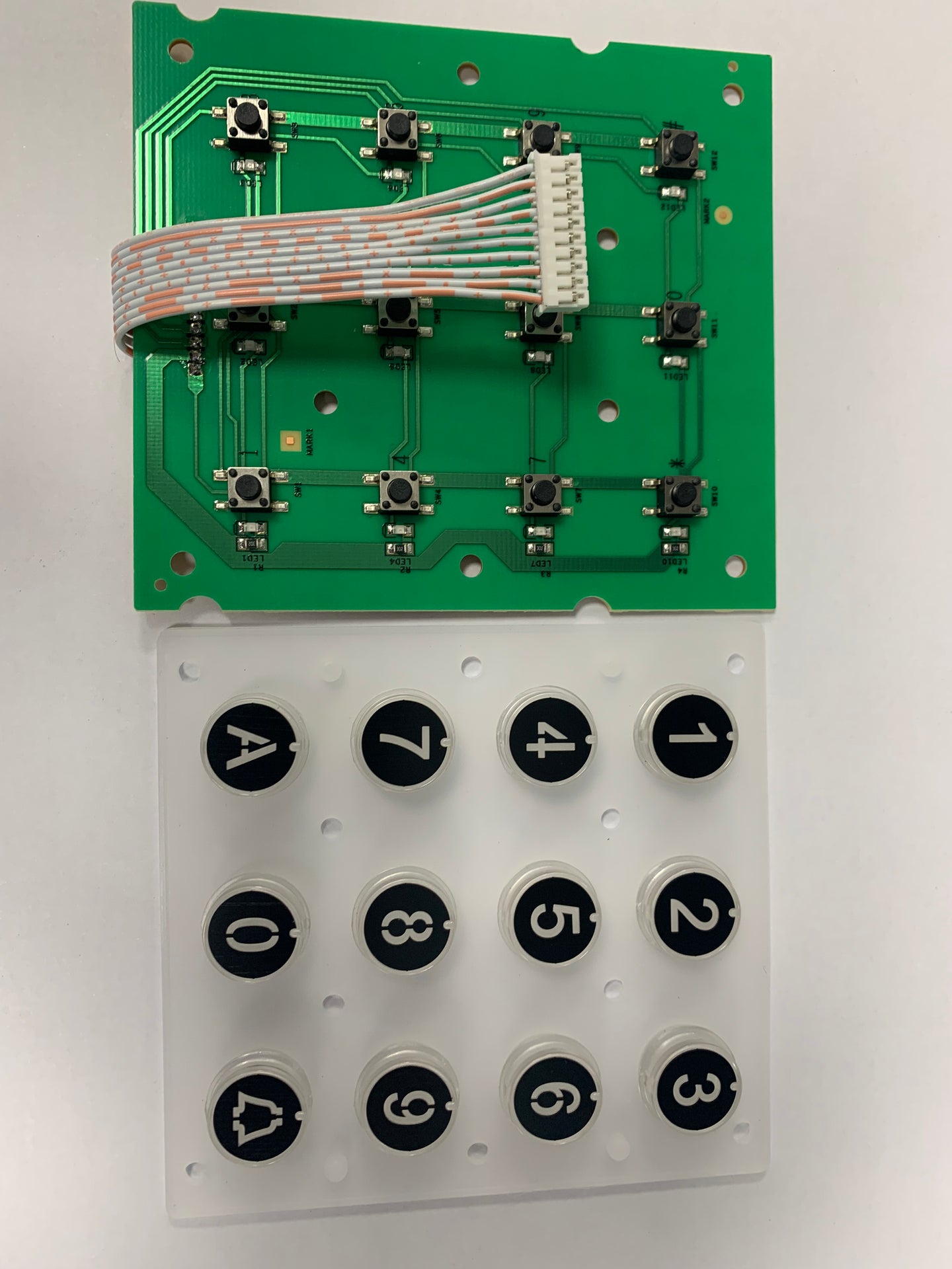 Set Teclado Placa Milo FERMAX