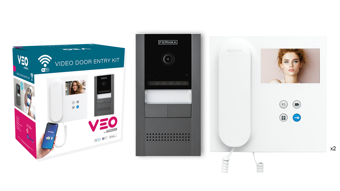 Kit Cora Veo 4,3" WIFI DUOX Plus 2L FERMAX
