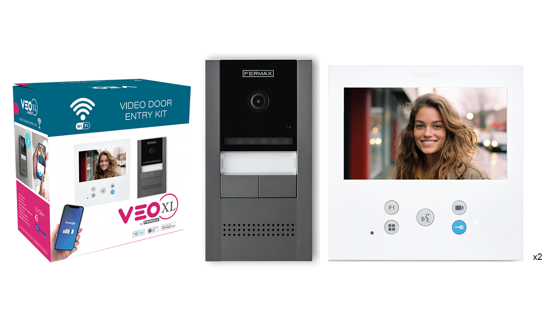 Kit Cora Veo-xl 7" WIFI DUOX Plus 2L FERMAX